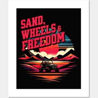 Sand Buggy Vintage Retro Design Posters and Art